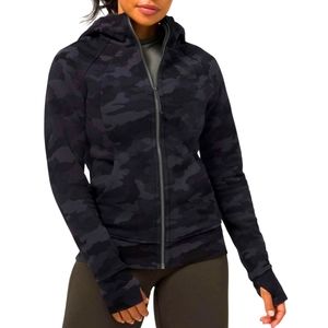 Lululemon Grey Camo Scuba Hoodie